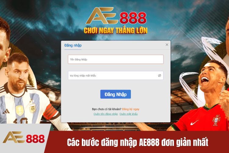 Các bước đăng nhập AE888 đơn giản nhất