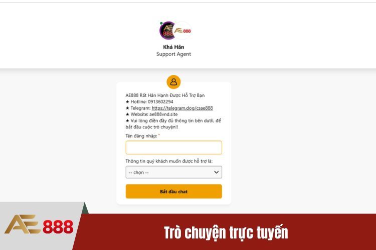 Trò chuyện trực tuyến